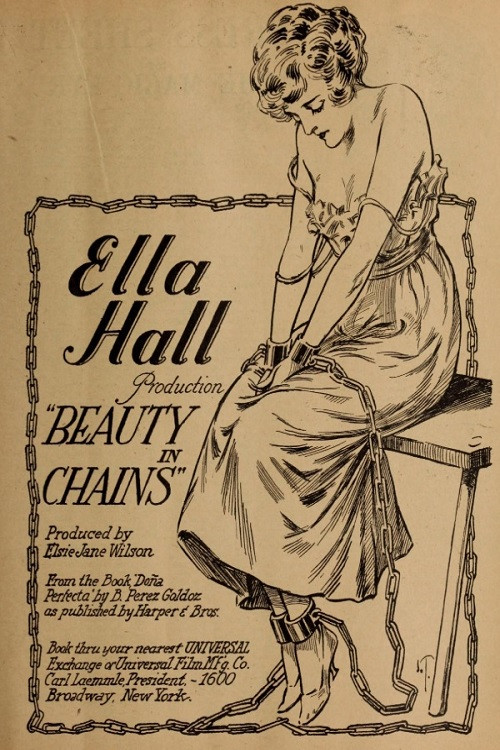 Movie poster for Beauty in Chains (1918)
