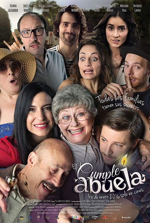 Movie poster for El cumple de la abuela (2015)