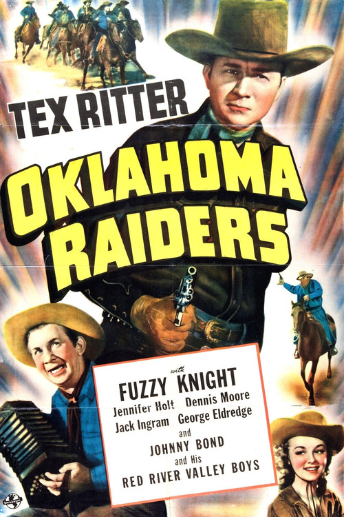 Movie poster for Oklahoma Raiders (1944)