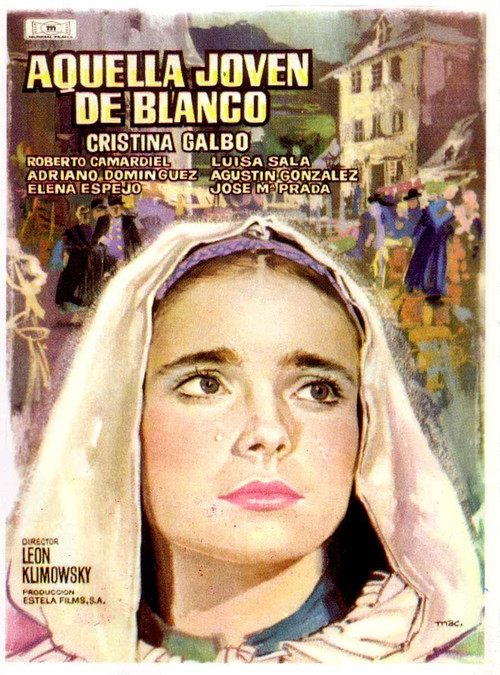 Movie poster for Aquella joven de blanco (1964)