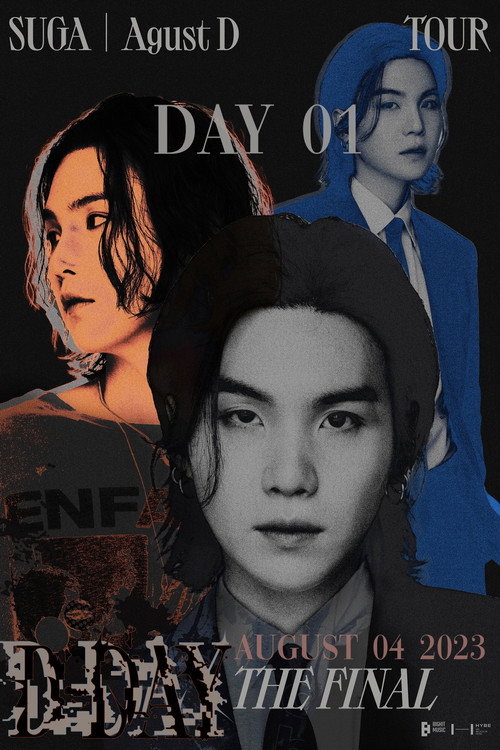 Movie poster for SUGA | Agust D TOUR “D-DAY” The Final: LIVE VIEWING Day 01 (2023)