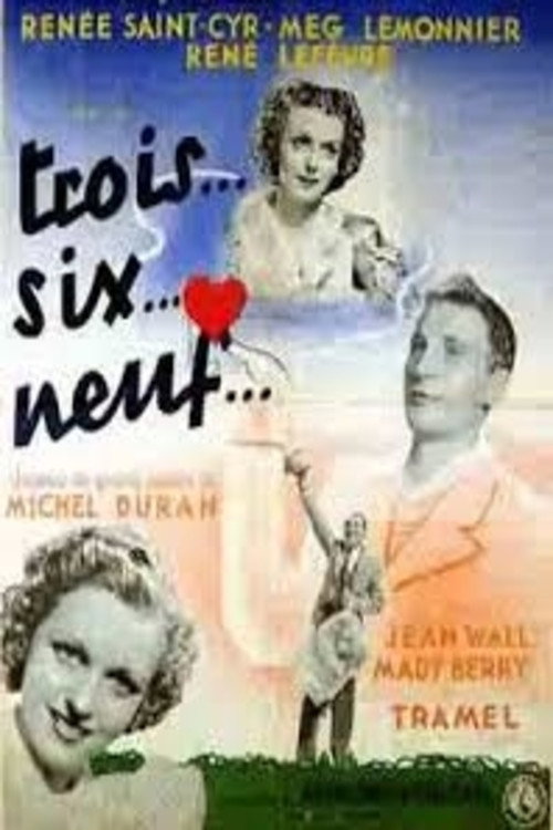 Movie poster for Trois... six... neuf (1937)