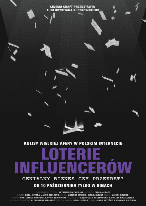 Movie poster for Loterie influencerów. Genialny biznes czy przekręt? (2025)