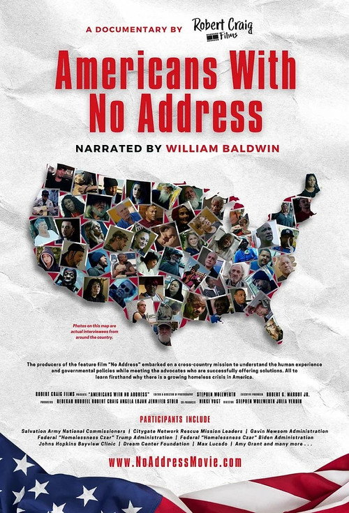 Movie poster for Americans with No Address (2024)