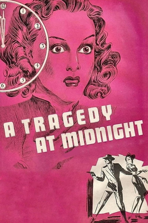 Movie poster for A Tragedy at Midnight (1942)