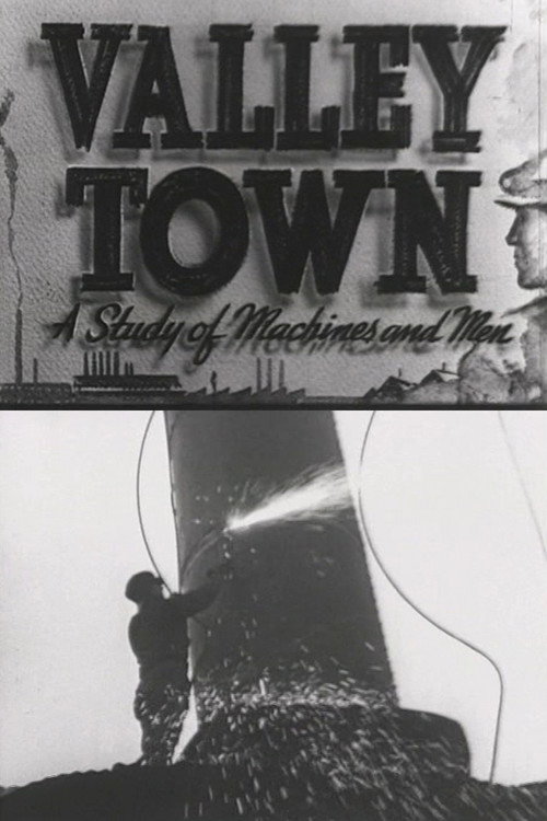 Movie poster for Valley Town: A Study of Machines and Men (1940)