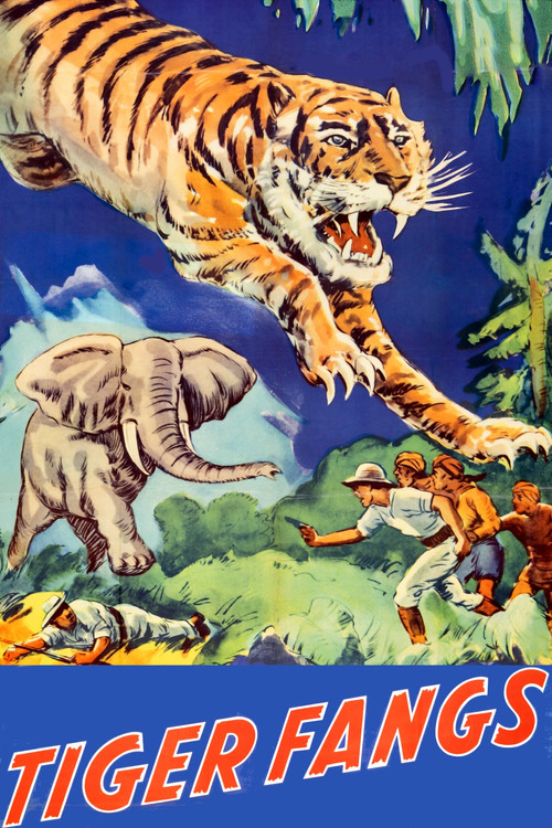 Movie poster for Tiger Fangs (1943)