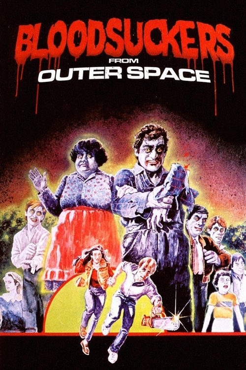 Movie poster for Bloodsuckers from Outer Space (1984)