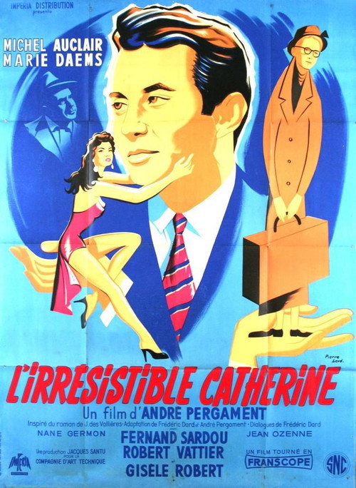 Movie poster for L'irrésistible Catherine (1957)