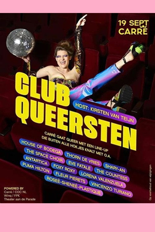 Movie poster for Kirsten van Teijn: Club Queersten (2025)