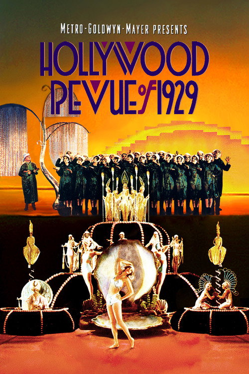 Movie poster for The Hollywood Revue of 1929 (1929)