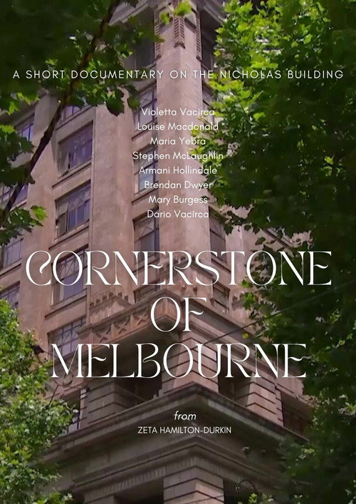 Movie poster for Cornerstone of Melbourne (2023)