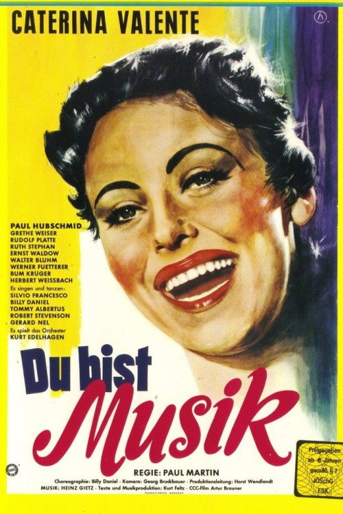 Movie poster for Du bist Musik (1956)