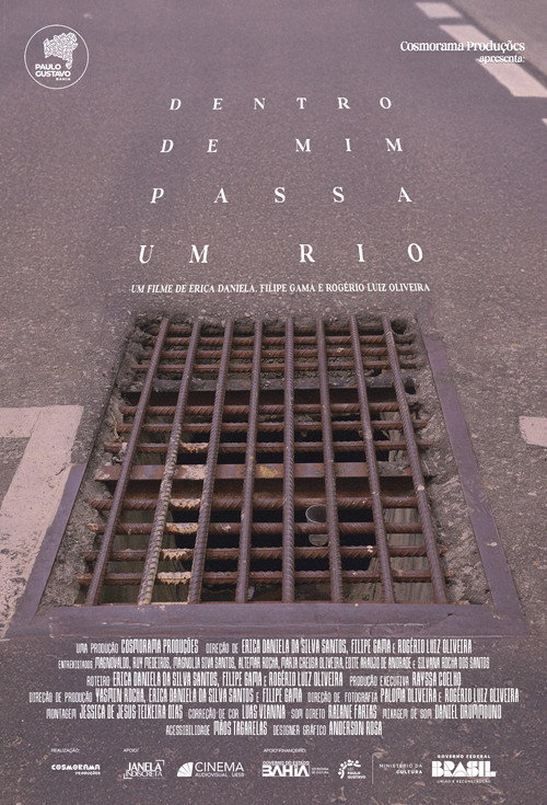 Movie poster for Dentro de Mim Passa Um Rio (2024)