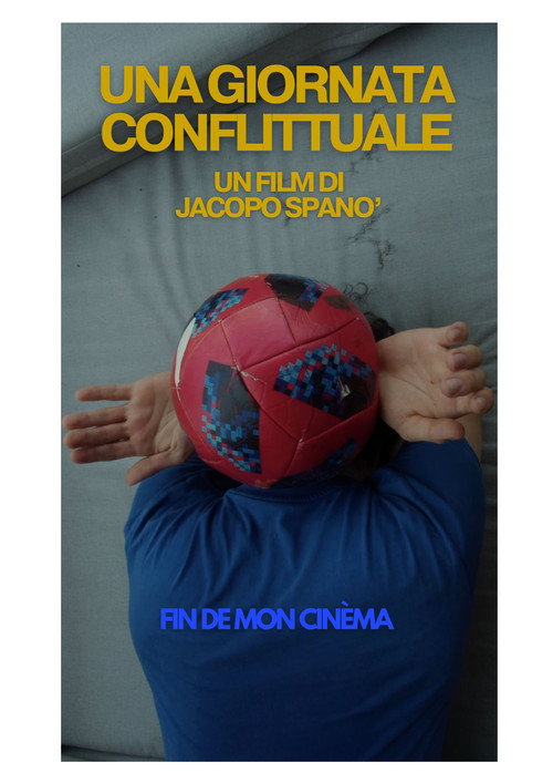 Movie poster for Una giornata conflittuale (2023)