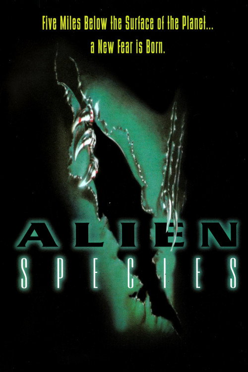 Movie poster for Alien Species (1998)