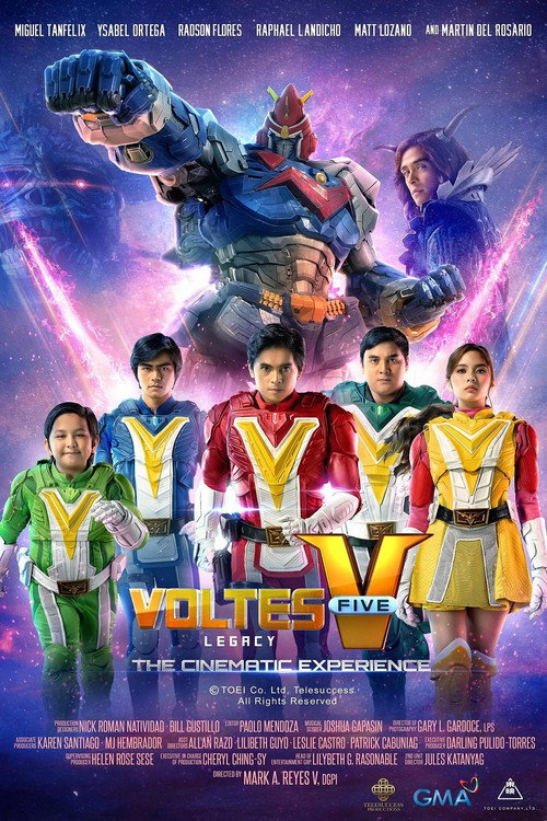 Movie poster for Voltes V Legacy: The Cinematic Experience (2023)