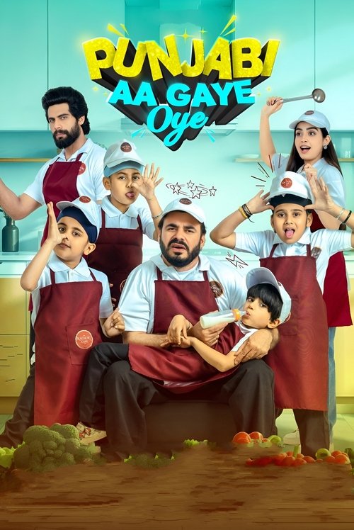 Movie poster for Punjabi Aa Gaye Oye (2025)