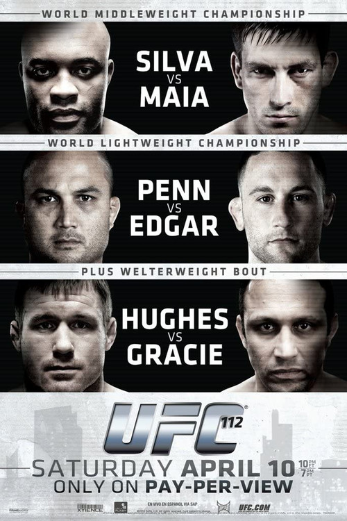 Movie poster for UFC 112: Invincible (2010)