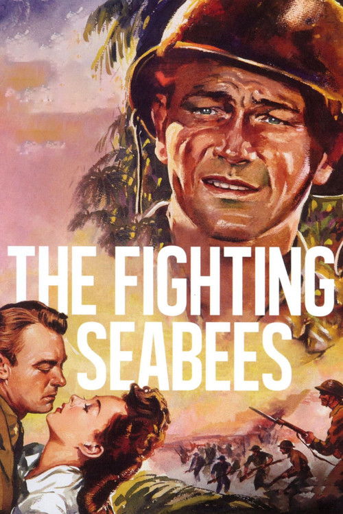 Movie poster for The Fighting Seabees (1944)