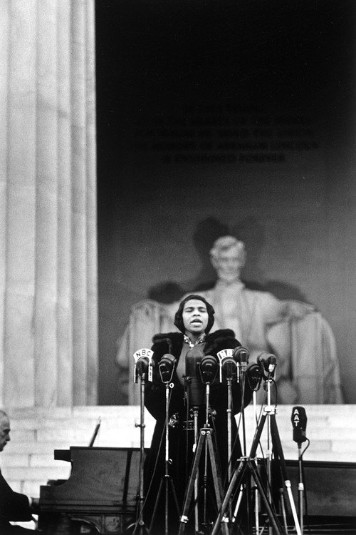 Movie poster for Marian Anderson: The Lincoln Memorial Concert (1939)