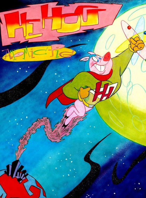 Movie poster for He-Hog the Atomic Pig (1999)