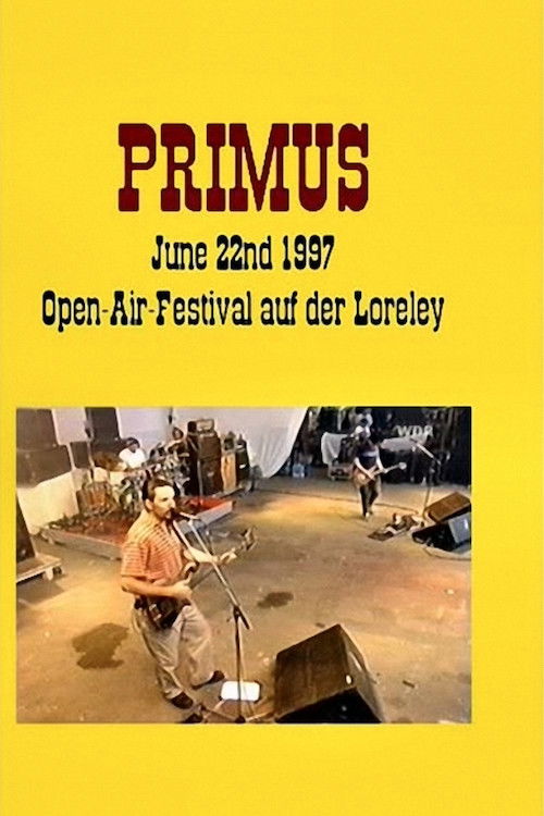 Primus - June 22nd 1997 - Open-Air-Festival Auf Der Loreley poster
