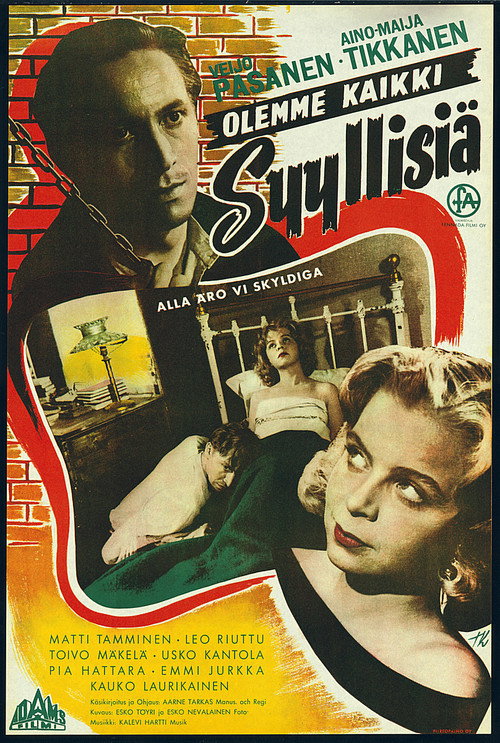 Movie poster for Olemme kaikki syyllisiä (1954)
