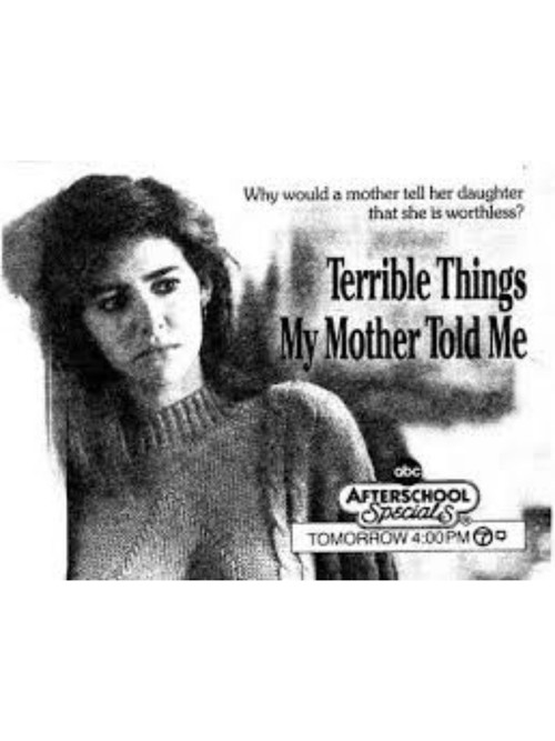 Movie poster for Terrible Things My Mother Told Me (1988)