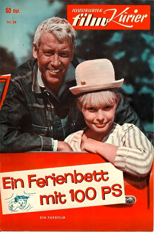 Movie poster for Ein Ferienbett mit 100 PS (1965)