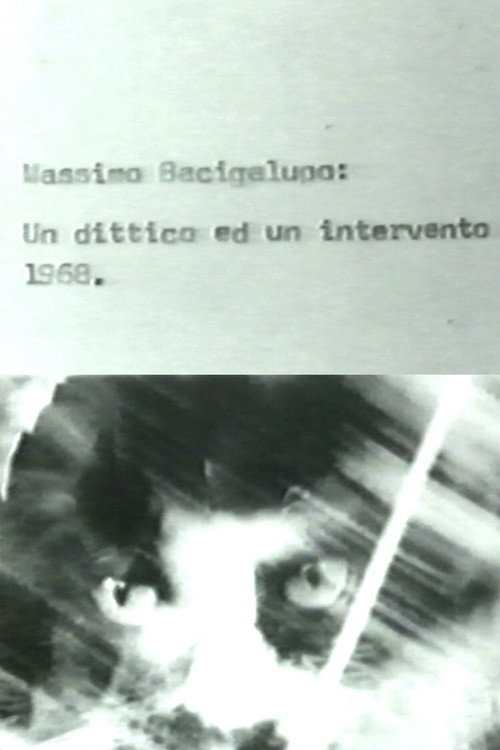 Movie poster for Un dittico ed un intervento (1968)