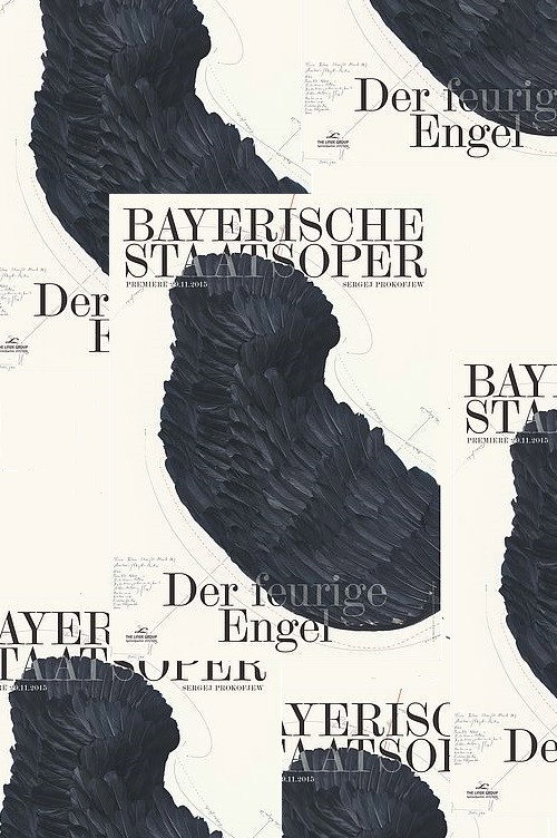 Movie poster for The Fiery Angel - Bayerische Staatsoper (2015)