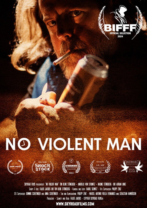 Movie poster for No Violent Man