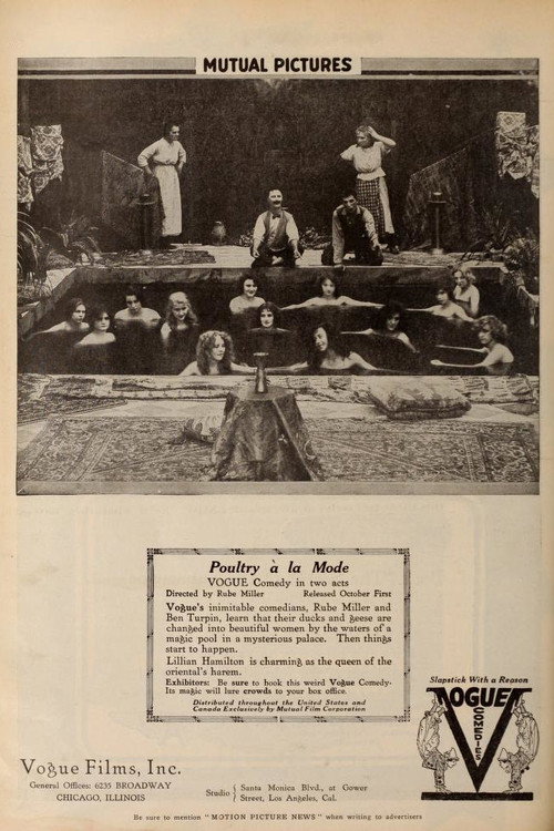 Movie poster for Poultry à la Mode (1916)