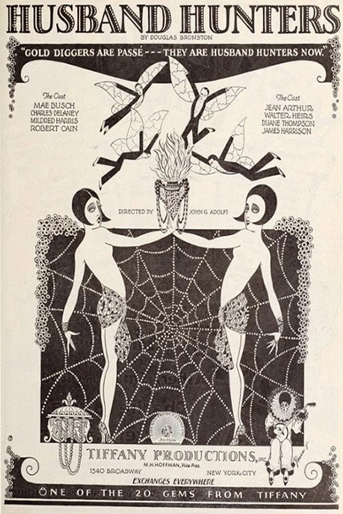 Movie poster for Husband Hunters (1927)