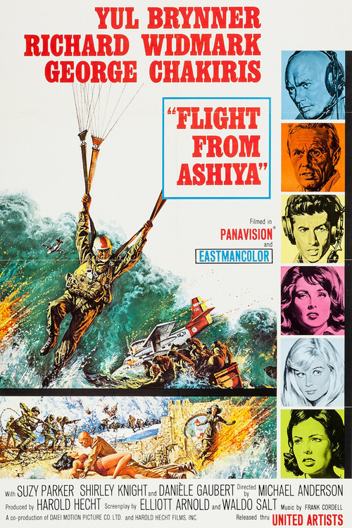 Movie poster for Flight from Ashiya (1964)