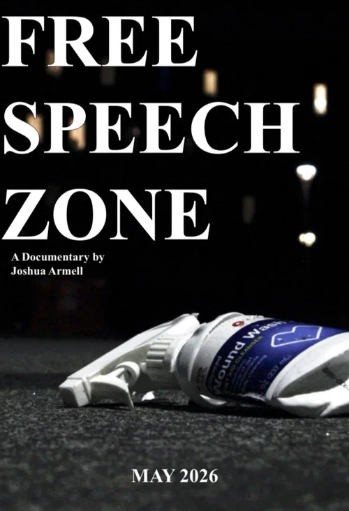 Movie poster for Free Speech Zone (2026)