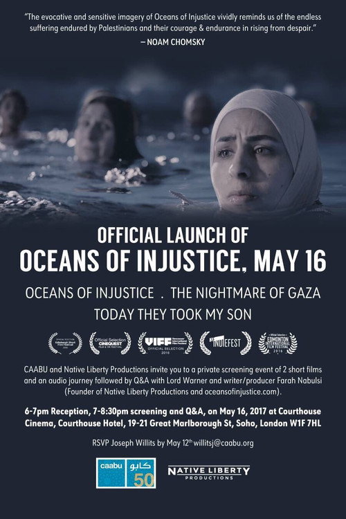 Movie poster for Oceans of Injustice (2017)