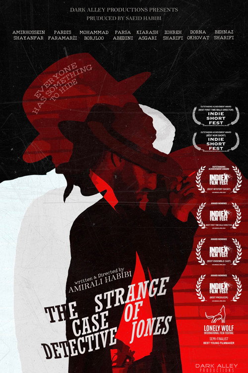 Movie poster for The strange case of detective Jones (2024)