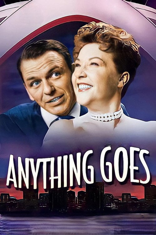 Movie poster for Anything Goes (1954)