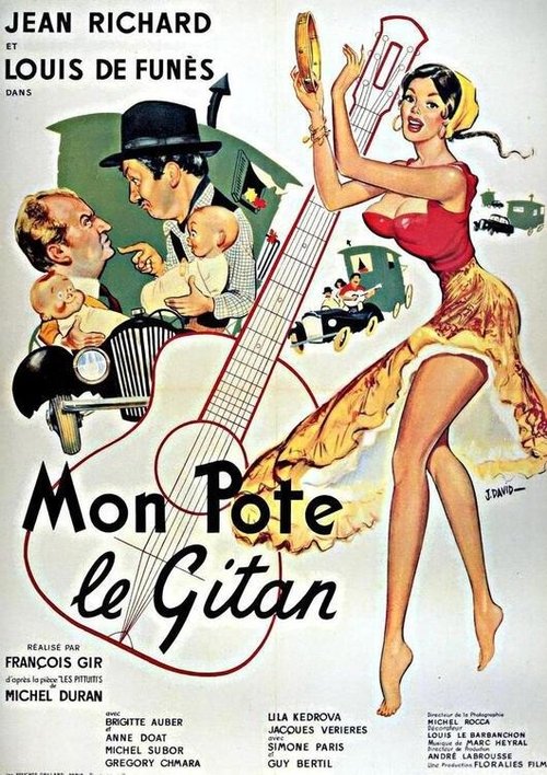 Movie poster for My Pal the Gypsy (1959)