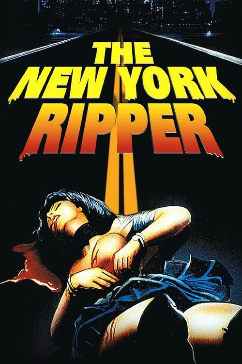Movie poster for The New York Ripper (1982)