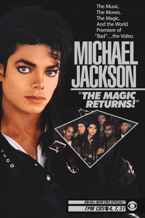 Movie poster for Michael Jackson: The Magic Returns (1987)
