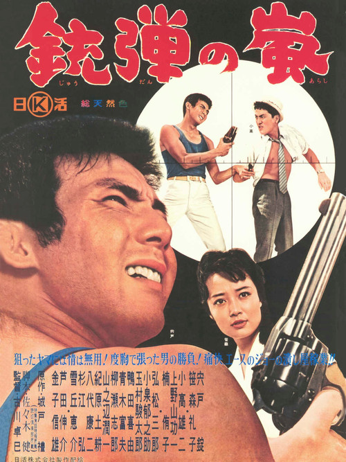 Movie poster for Jūdan no arashi (1962)