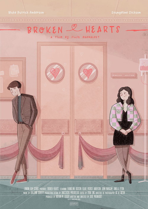 Movie poster for Broken Hearts (2023)