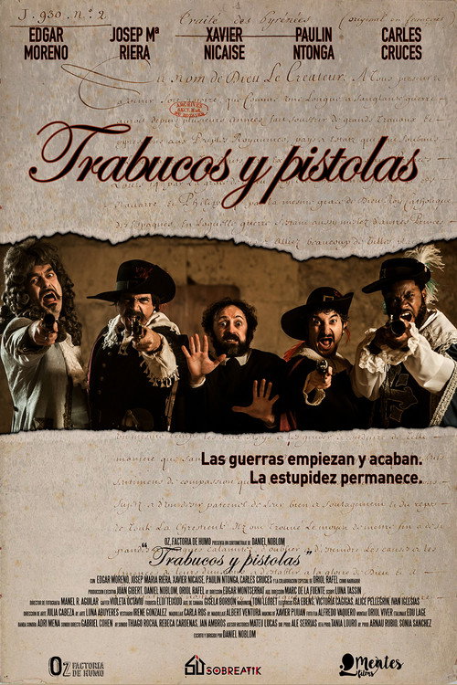 Movie poster for Trabucos y pistolas