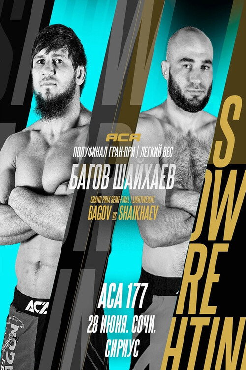 Movie poster for ACA 177: Bagov vs. Shaikhaev 2 (2024)