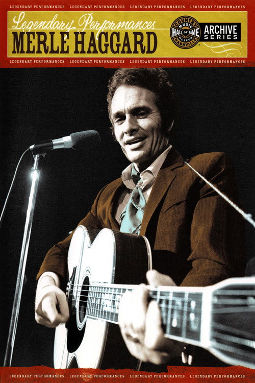 Movie poster for Merle Haggard: Legendary Performances (2008)