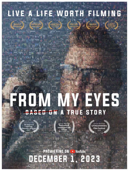 Movie poster for From My Eyes (2023)