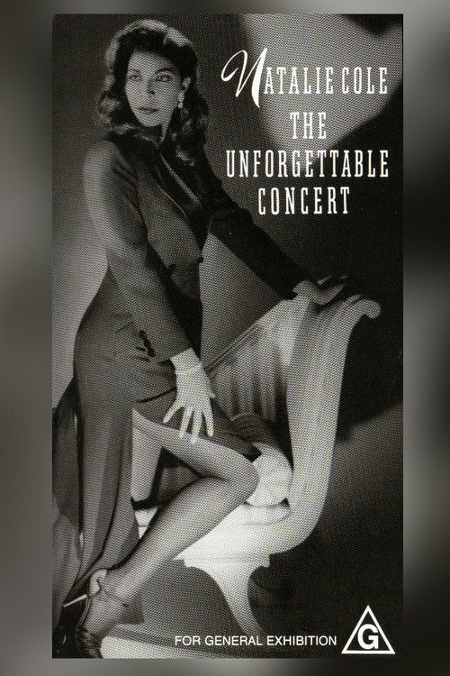 Movie poster for Natalie Cole: The Unforgettable Concert (1992)